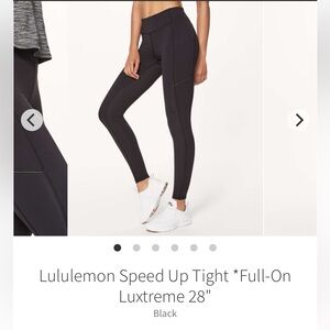 Lululemon Speed Up Tight
